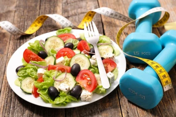 Example of good diet and exercise Merton