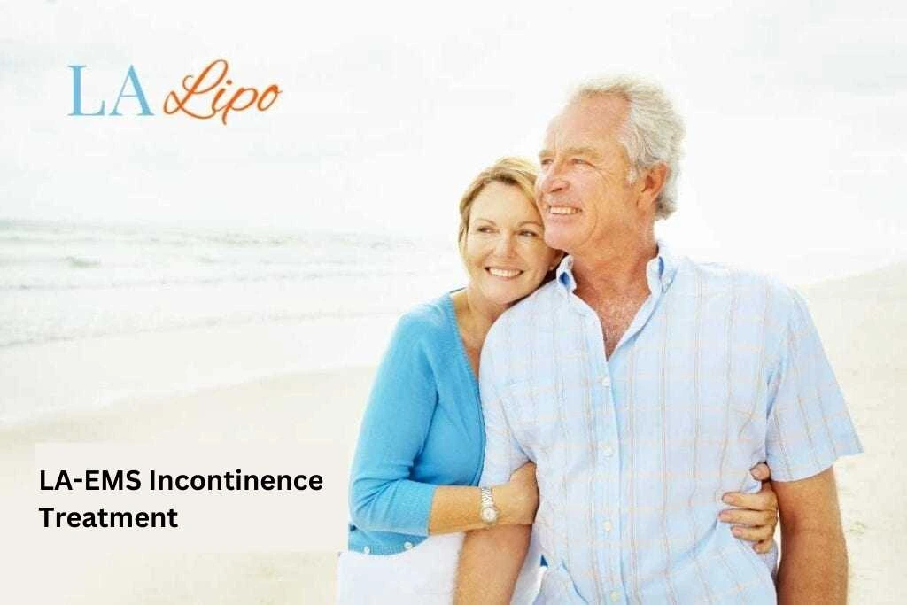 happy couple after treating stress incontinence Merton speak to our team today.